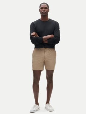J. Crew 7" tech short - Charcoal Black